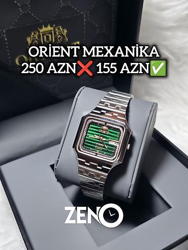 orient saat: Orient ziqzaq qol saatı Avtomexanika Rəngi getmir Euro zamok Metrolara — 1