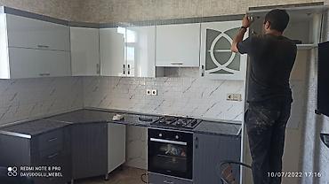 Sifarişlə mətbəx mebeli: Mətbəx mebelləri 150 manatdan başlayaraq sifarişlə yıgılır pirxojiler — 16