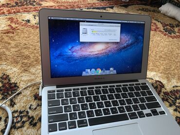 корпус компьютер: Ультрабук, Apple, 11.6 ", Для несложных задач, память SSD