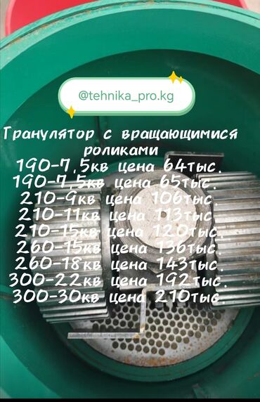 Грануляторы, экструдеры: Гранулятор — 4