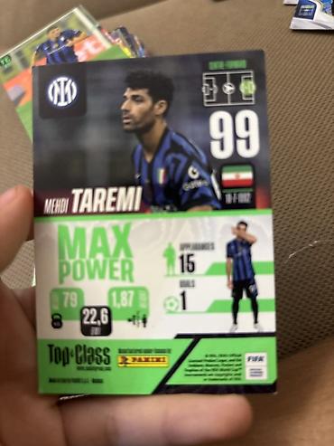 sak qosqu: Panini futbol kolleksiya kartları dəsti Məzmun: - Panini Top — 5