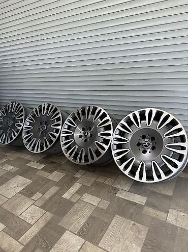 Диски: Литые Диски R 19 Mercedes-Benz, Комплект, отверстий - 5, Б/у — 14