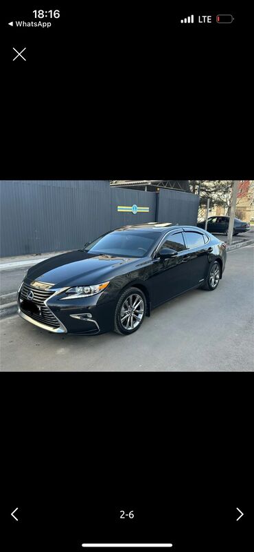 срочно продать машину: Lexus ES: 2015 г., 2.5 л, Автоматические, Бензин