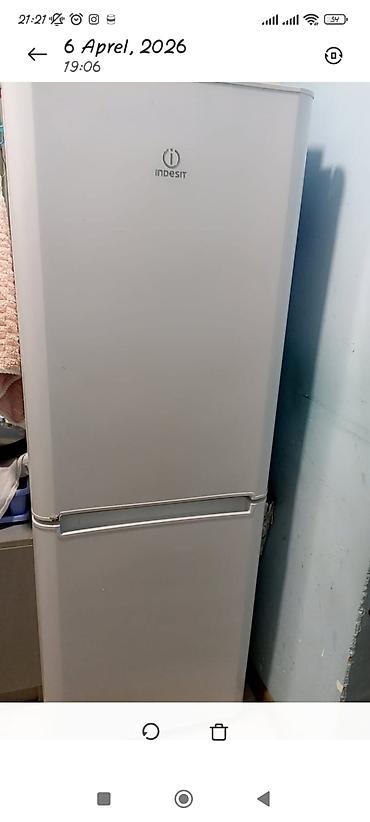 ucuz soyuducu: Indesit iki qapılı soyuducu - Brend: Indesit - Rəng: ağ - Aşağıda — 1