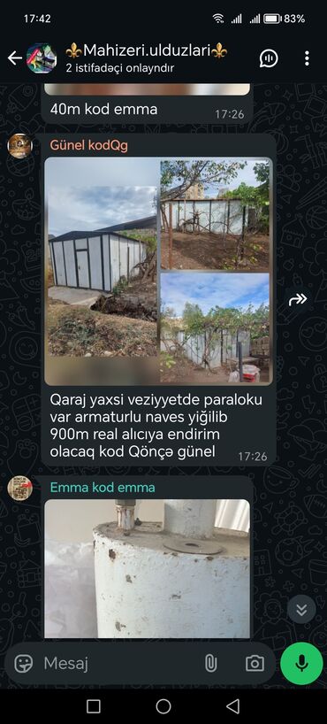 Аренда гаража: Metalkarkas qaraj və armaturlu naves - Metaldan yığma, karkaslı qaraj
