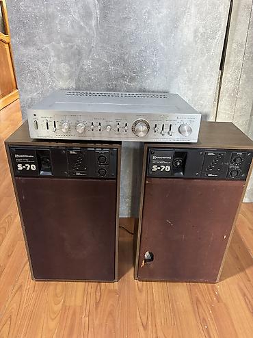 🔊 Radiotehnika S-70 Akustik Kolonlar (Orijinal, Yüksək Səs Keyfiyyəti)