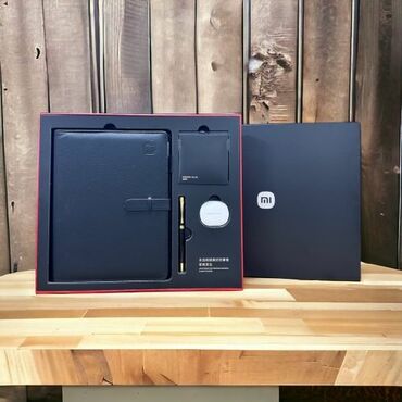 подарки впечатления: Набор от Xiaomi Bluetooth наушники, ежедневник и ручка Вся