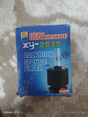 akvarium filter: XINYOU XY-2835 akvarium süngər filtr - Növ: Sponge (süngər) filtr - — 1