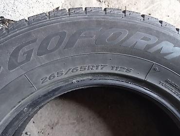 шины зимние goform: Шины 265 / 65 / R 17, Зима, Б/у, Комплект, Внедорожные (АТ/МТ), Китай, Goform — 2