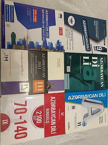 Testlər: Abituriyentlər üçün ucuz qiymətə test və qayda kitabları satılır 🤗 — 1