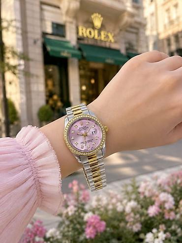 majak saat: Rolex Oyster Perpetual Datejust – zərif almaz detallar ilə - Model — 2