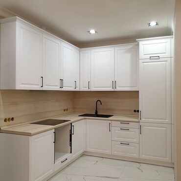 Sifarişlə mətbəx mebeli: Sifarişlə mətbəx dəsti, Özü çəkən petlələr, MDF, Kredit yoxdur — 6