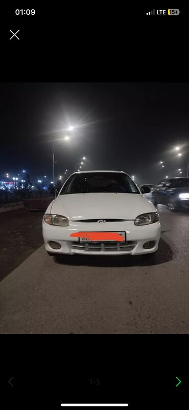 hyundai центр кыргызстан: Hyundai Accent: 1997 г., 1.3 л, Механика, Бензин, Седан