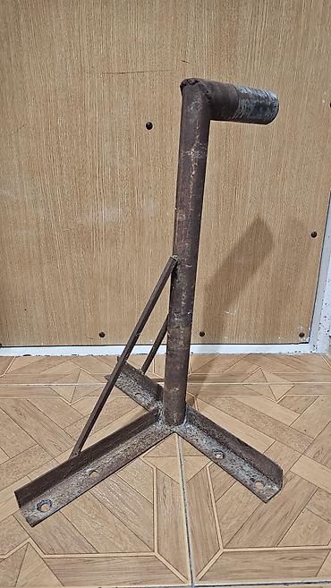 Металлические трубы: Metal boru bükmə dayağı / rulon dayağı - Material: qalın divarlı — 2