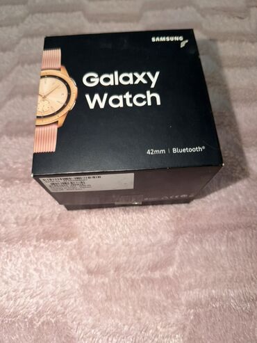 купить смарт часы в бишкеке: Samsung Galaxy Watch, 42 мм, Bluetooth - Серия: Galaxy Watch