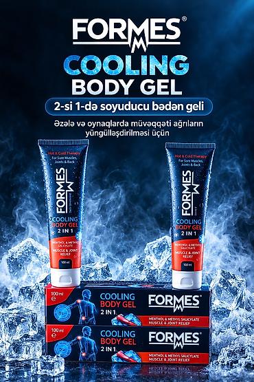 flower knows: İran🇮🇷 istehsali FORMES Cooling Body Gel 2 in 1 – bədən üçün soyuducu — 2