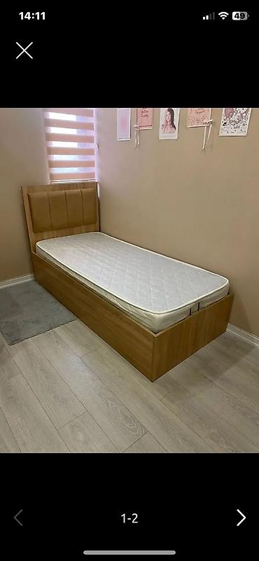 İşlənmiş, Təknəfərlik çarpayı, Bazasız, Matras ilə, Siyirməsiz lalafo.az -da İşlənmiş, Təknəfərlik çarpayı, Bazasız, Matras ilə, Siyirməsiz