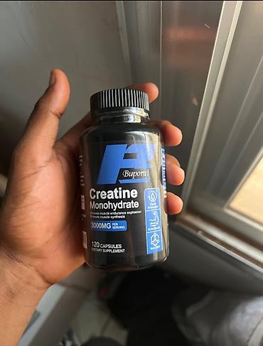 creatine monohydrate: Kreatin Çəki: 201 - 500 g, Yeni — 1