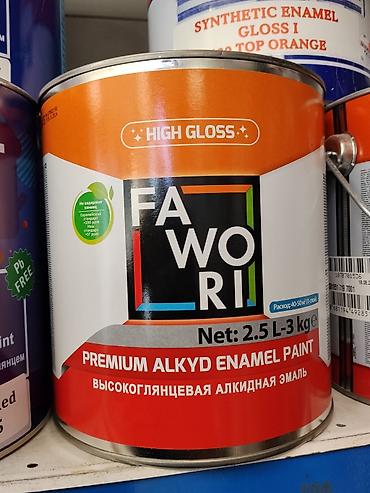 св: Высокоглянцевая алкидная эмаль FAWORI (Premium Alkyd Enamel Paint) - — 1