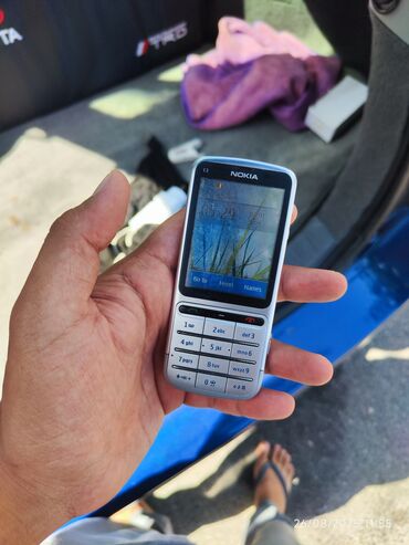 nokia 5800: Nokia C3, rəng - Boz, Düyməli