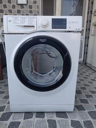 ariston alan: Paltaryuyan maşın Hotpoint Ariston, 6 kq, Təmirə ehtiyacı var, Avtomat, Qurutma var, Kredit yoxdur, Ünvandan götürmə — 2