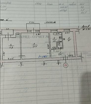 Продажа квартир: 2 комнаты, 56 м², Сталинка, 3 этаж, Евроремонт — 7