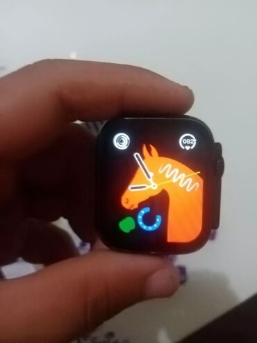 apple watch series 3: İşlənmiş, Smart saat, Samsung, Аnti-lost, rəng - Qara