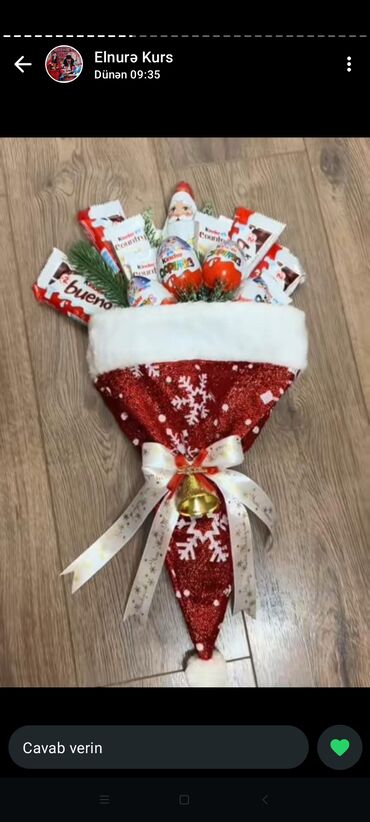 Bayram bəzəkləri: Məhsul: Bayram dekoru və hədiyyə kompozisiyaları (əl işi) - LED — 10