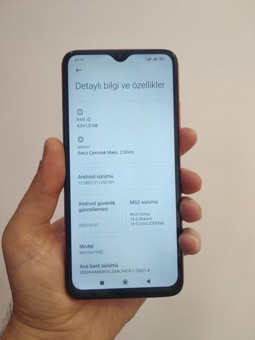 Xiaomi: Xiaomi Mi 9T, 64 GB, rəng - Narıncı, 
 İki sim kartlı — 4