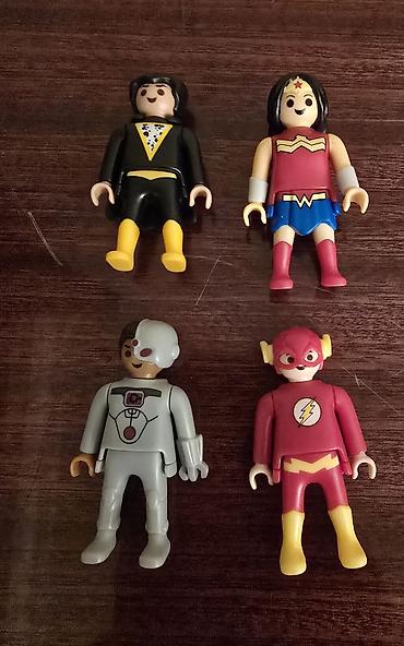 oyuncaq bebe: Kinder dc playmobil (lego) oyuncaqları biri 2 manat . hamısı birlikdə — 1