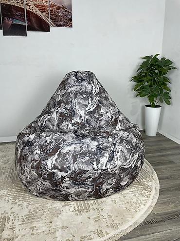 Бинбэги: Бинбэг, Новый, Самовывоз, Бесплатная доставка, Платная доставка, цвет - Серый — 24