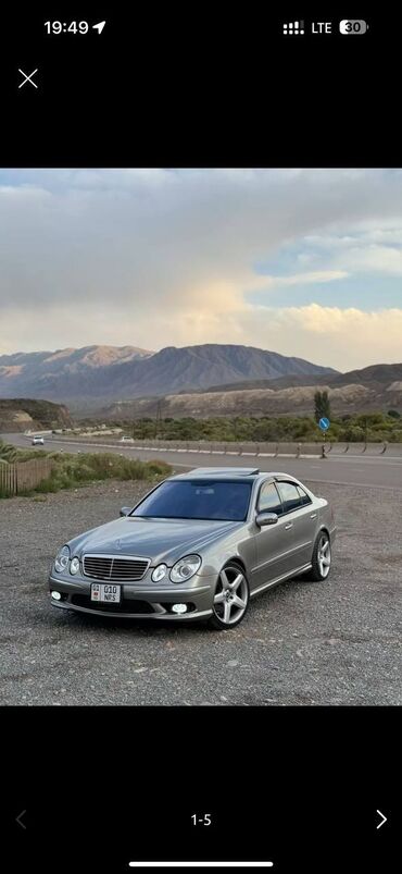 Mercedes-Benz: Mercedes-Benz E-Class: 2003 г., 5 л, Автомат, Бензин, Седан