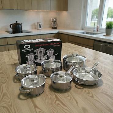 wet set collection intex: Set masivnog posudja-INOX Šerpa ø 16 x 10.5 cm sa staklenim poklopcem — 1