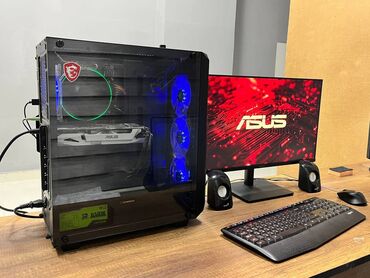 Masaüstü kompüterlər və iş stansiyaları: Gaming PC ASUS GTX 1060 (6GB) video kartı Intel i5 9400F prosessoru 16