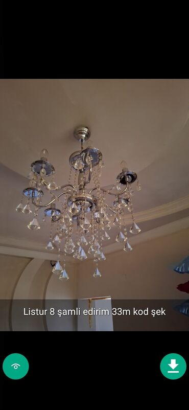 Çilçıraqlar: Çılçıraq, 10 və daha çox lampa -da lalafo.az — 20 Çilçıraqlar: Çılçıraq, 10 və daha çox lampa — 20