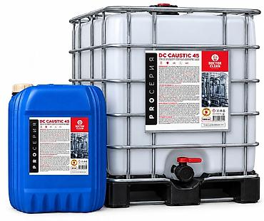 Промышленная химия: Щелочной моющий концентрат DC CAUSTIC 45 (Doctor Clean), ПРО-серия 1 — 1