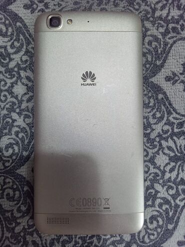 телефон самсунг нот 10: Huawei 3G, Колдонулган, 16 GB, түсү - Саргыч боз, 1 SIM, 2 SIM