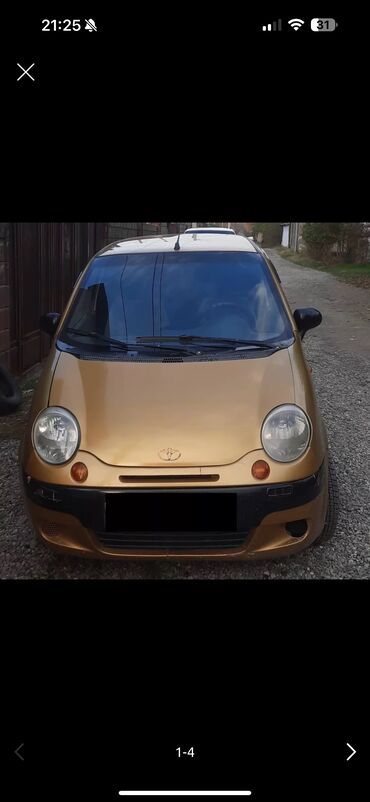 Daewoo: Daewoo Matiz: 2004 г., 0.8 л, Механика, Бензин, Хэтчбэк