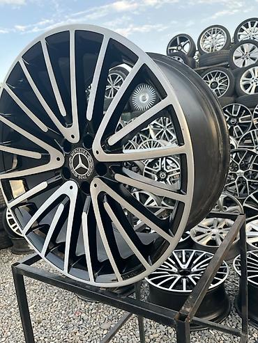 mercedesbenz maşın: R-20 mersrdes diskləri əla vəziuyətdə barterdə var — 6