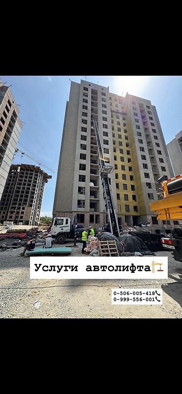 Услуги автолифта - Подача автолифта для высотных работ на