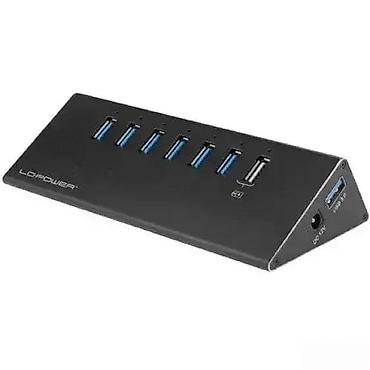 Druga oprema za računare i laptopove: LC-Power eksterni USB 3.0 hub sa 7+1 portova - Ukupno 8 USB portova — 1