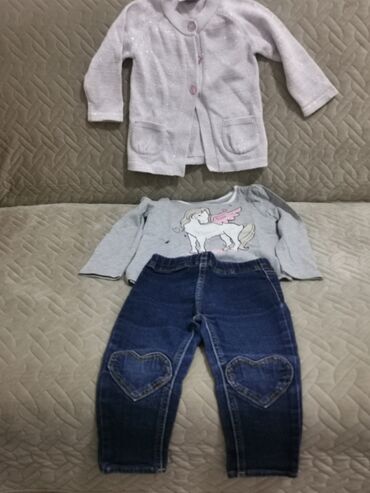 sivi nike duks: Bundle: Jeans, Sweaters, Sweatshirts, For girls, age: 12 months