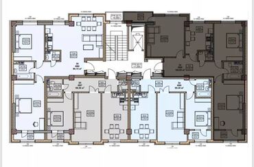 3 комнаты, 101 м², Элитка, 8 этаж, ПСО (под самоотделку)