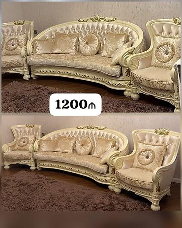 1200₼ divan desti satılır çox yaxşı vəziyyətdədir 4500₼alınlb Sumqayıt