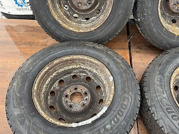 Колеса в сборе: Колеса в сборе 215 / 75 / R 16, Зима, Б/у, Комплект, Легкий коммерческий транспорт (C/LT), Железные, отверстий - 5 — 21