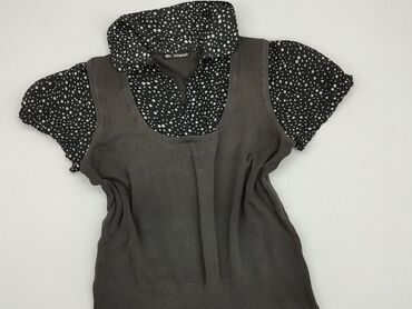 bluzki w czarno białe paski: Blouse, Marks & Spencer, M (EU 38), condition - Good