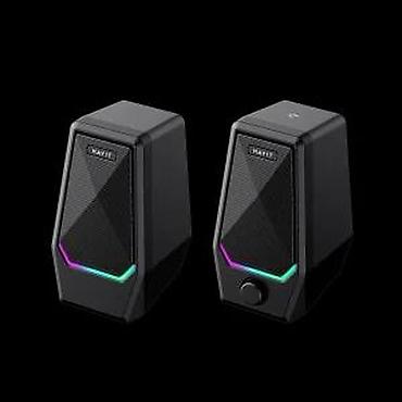 Zvučnici, slušalice i mikrofoni: Gaming stereo zvučnici sa RGB osvetljenjem - Set od 2 kompaktna — 19