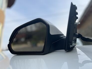продаю зеркало б у: Боковое левое Зеркало Hyundai 2018 г., Б/у, цвет - Белый, Оригинал