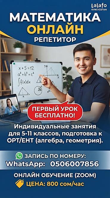 урок: Репетитор по алгебре и геометрии — 1