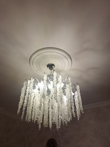 Постельное белье: Люстра, 10 и более ламп, Хрусталь